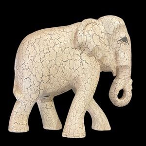 3 Elephant Figurines